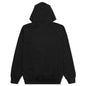 Washed Heavyweight Pullover Hooded Sweatshirt Type-2 - Black